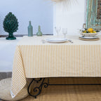 Hossegor - Tablecloth - Cotton - Mustard Yellow