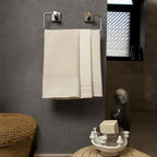 Set of 3 Cotton Tea Towels 45x70 - Mahdia - Linen