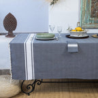 St Tropez - Mantel - Algodón - Azul Vaquero