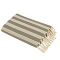 Jacquard Cotton Fouta 100x200 - Capri - Olive Green