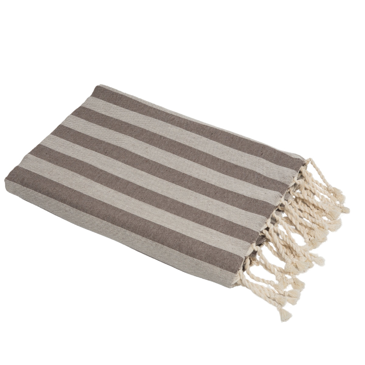 Jacquard Cotton Fouta 100x200 - Capri - Taupe