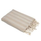 Jacquard Cotton Fouta 100x200 - Capri - Light Taupe