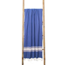 Fouta Xxl St Tropez - Greek Blue - Cotton