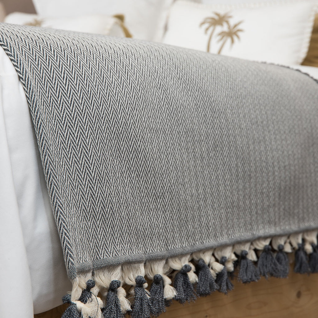 Gstaad - Plaid - Lana - Gris Jaspeado