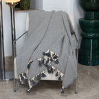Gstaad - Plaid - Lana - Gris Jaspeado