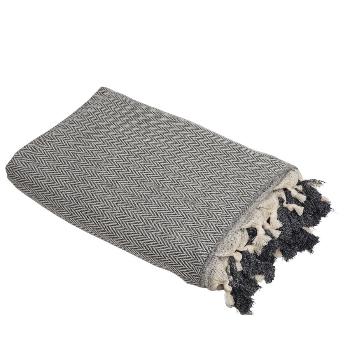 Gstaad - Plaid - Lana - Gris Jaspeado