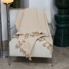 Gstaad - Plaid - Lana - Taupe Clair