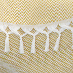 Aspen - Plaid - Laine - Jaune Moutarde