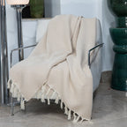 Aspen - Plaid - Laine - Taupe Clair