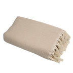 Aspen - Plaid - Laine - Taupe Clair