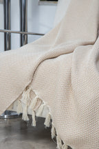 Aspen - Plaid - Laine - Taupe Clair