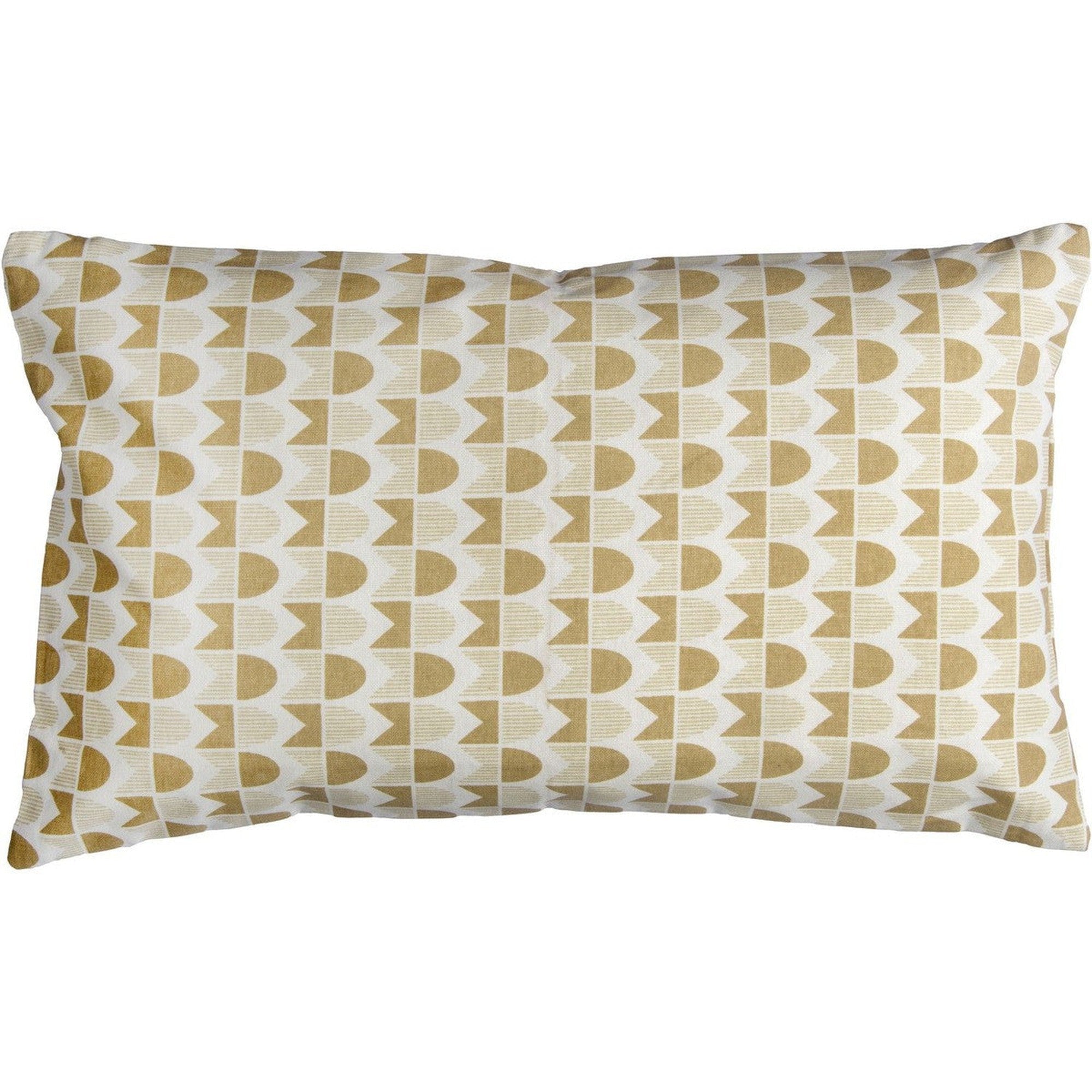 Funda de cojín de algodón para exterior Skandi - Beige
