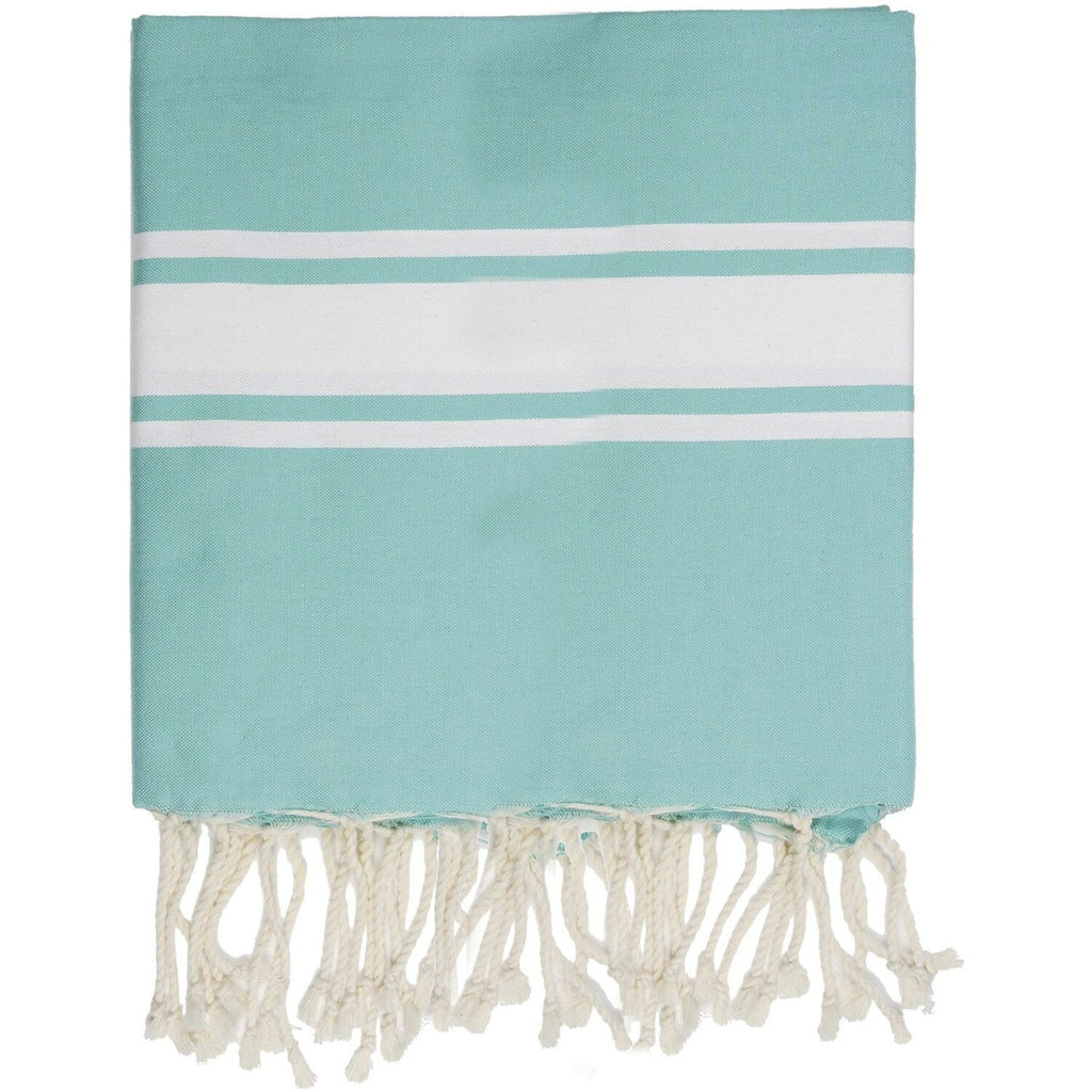 Fouta Xxl St Tropez - Verde Turquesa - Algodón