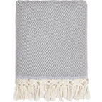 Aspen - Plaid - Laine - Gris Chiné