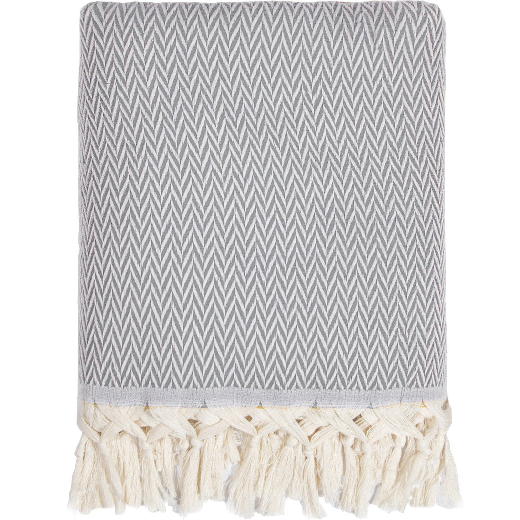 Aspen - Plaid - Laine - Gris Chiné