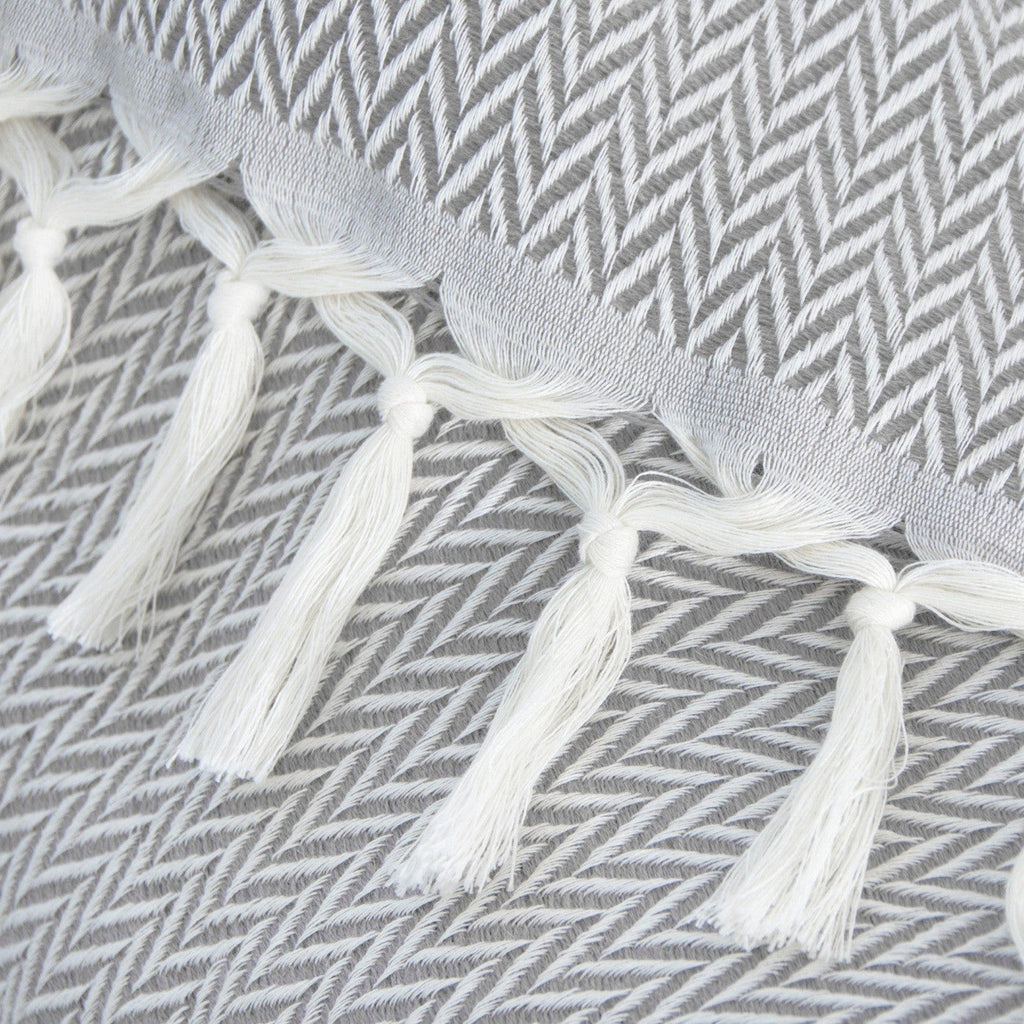Aspen - Plaid - Laine - Gris Chiné