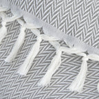 Aspen - Plaid - Laine - Gris Chiné