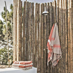 Fouta Bicolore Coton 100X200 St Tropez Taupe Clair / Terracotta