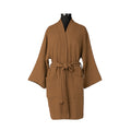 Kimono Bathrobe - Cotton Gauze - Hazelnut - Carla