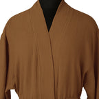 Kimono Bathrobe - Cotton Gauze - Hazelnut - Carla