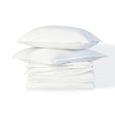Set + Pillowcases - Cotton Percale - White - Nina