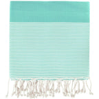 Fouta XXL cotton 200x200 IBIZA turquoise green