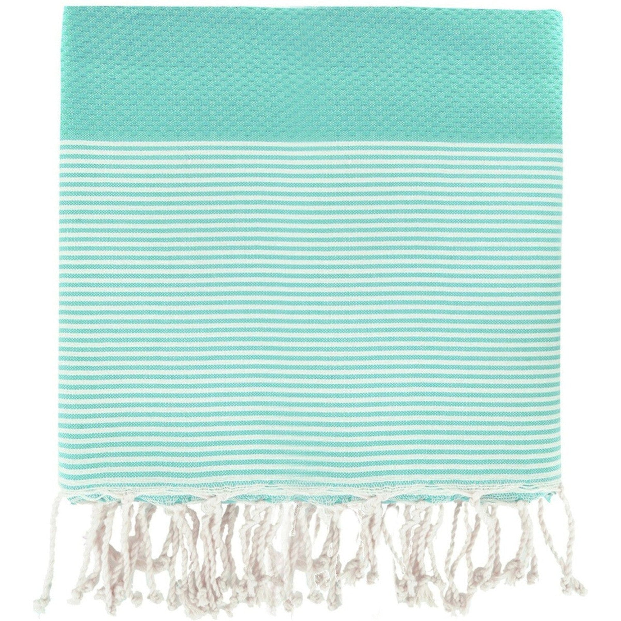 Fouta XXL cotton 200x200 IBIZA turquoise green