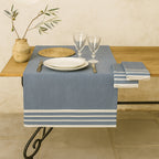 Camino de Mesa Mahdia - Azul Denim - Algodón