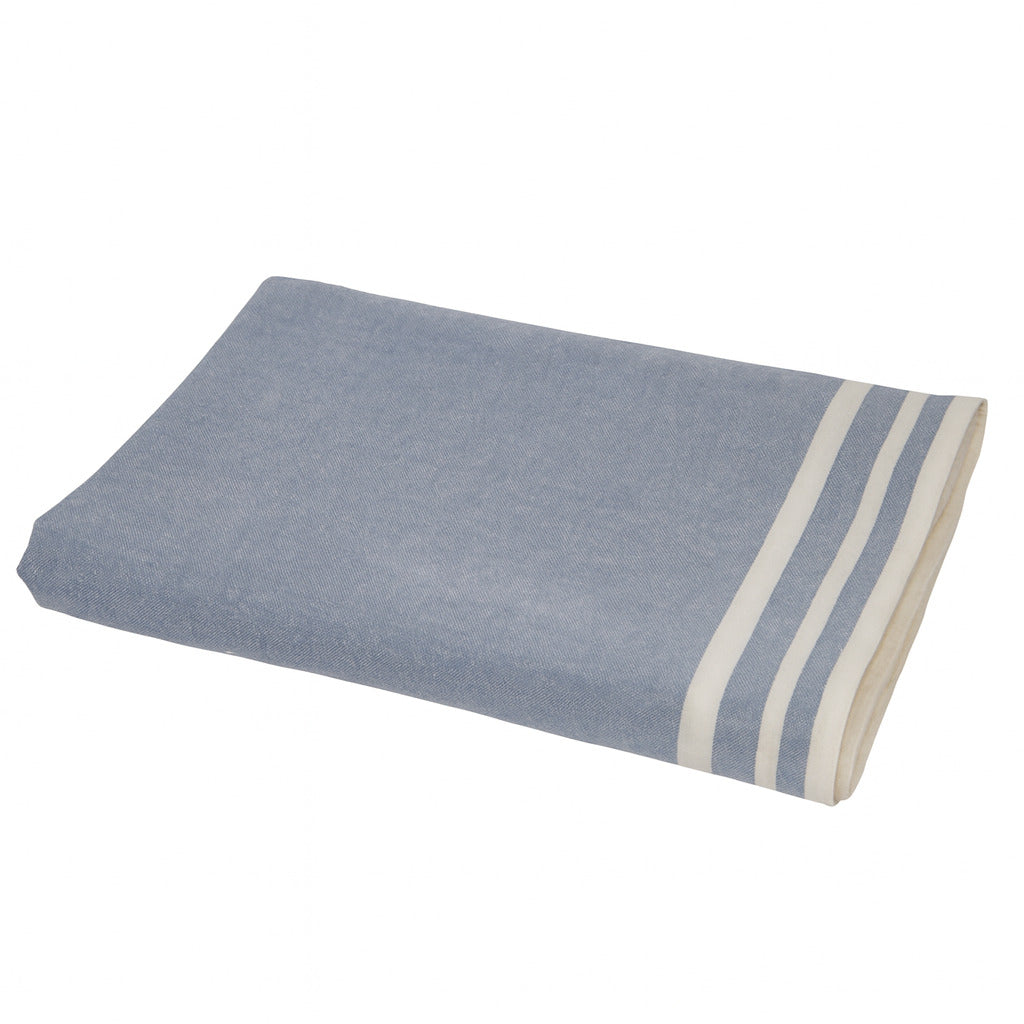Camino de Mesa Mahdia - Azul Denim - Algodón