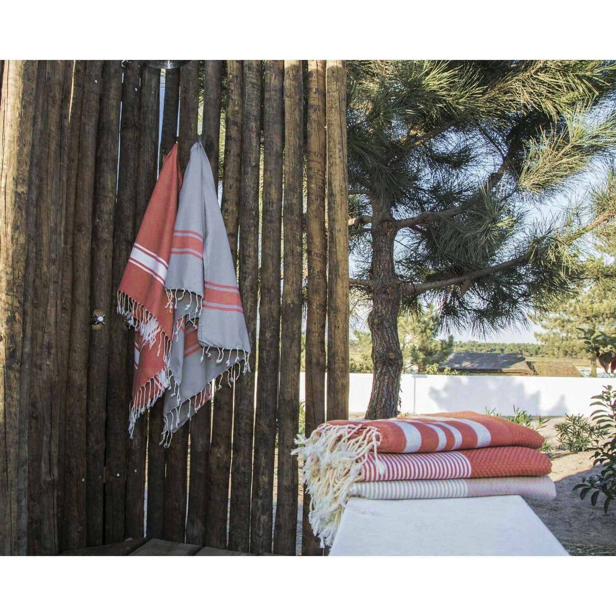 Fouta - Algodón - Terracota - St Tropez