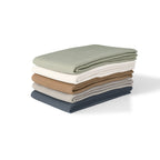 Camille - Bedding Set + Pillowcases - Washed Linen - Hazelnut