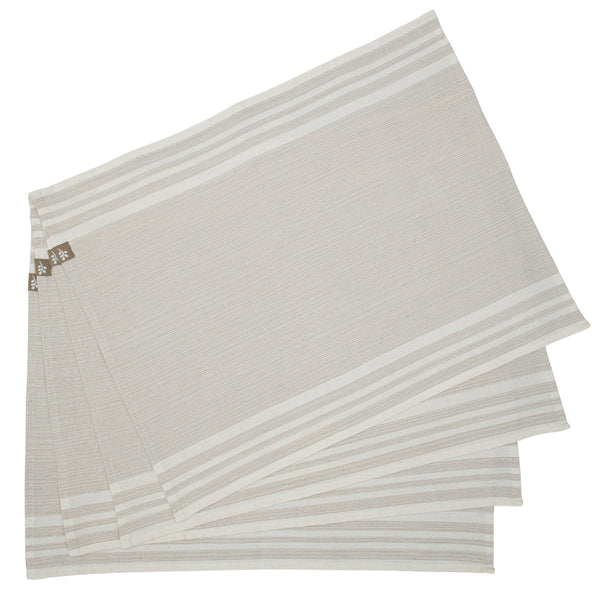 Mantel individual (X4) Mahdia - Lino - Algodón