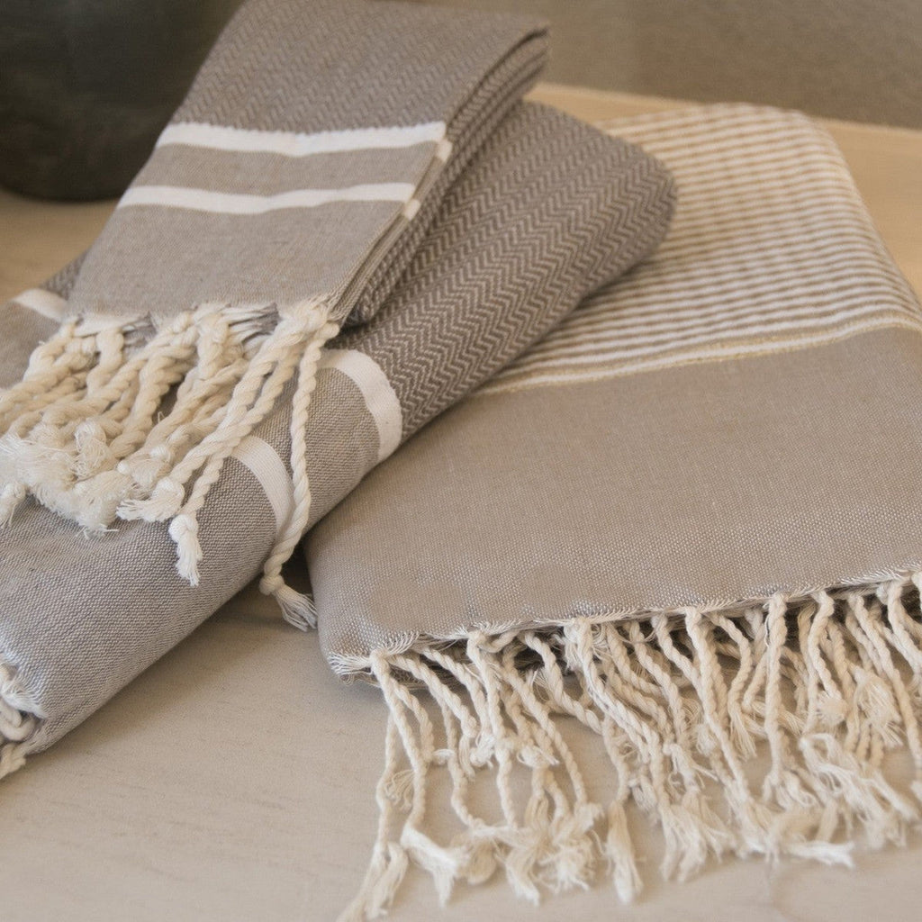 Stockholm Bath Foutas - Taupe - Cotton