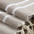 Stockholm Bath Foutas - Taupe - Cotton