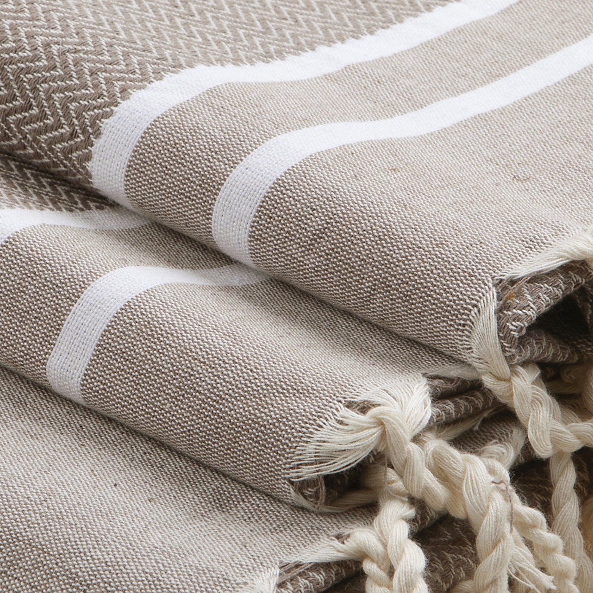Stockholm Bath Foutas - Taupe - Cotton