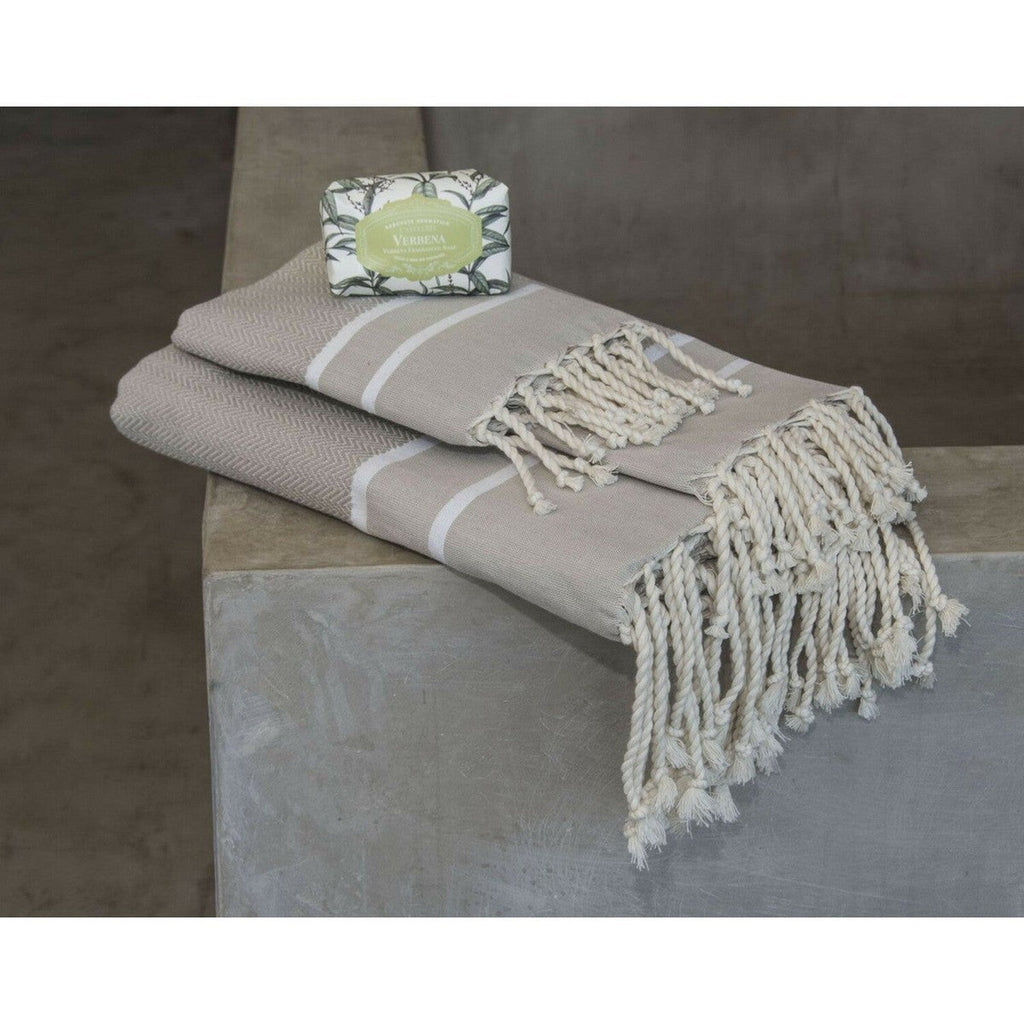 Stockholm Bath Foutas - Taupe - Cotton