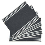 Mantel individual Mahdia (X4) - Negro - Algodón