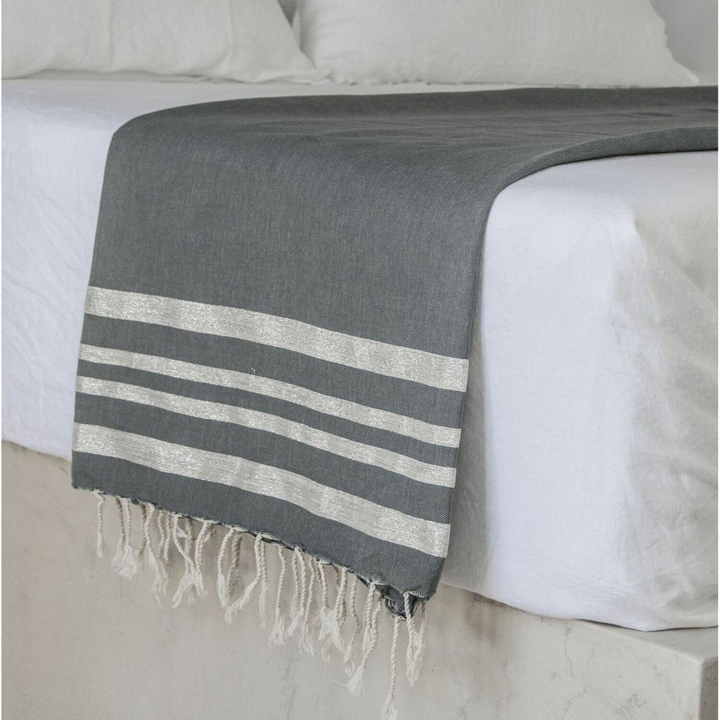 Hamptons - Nappe - Gris Moyen/Argent
