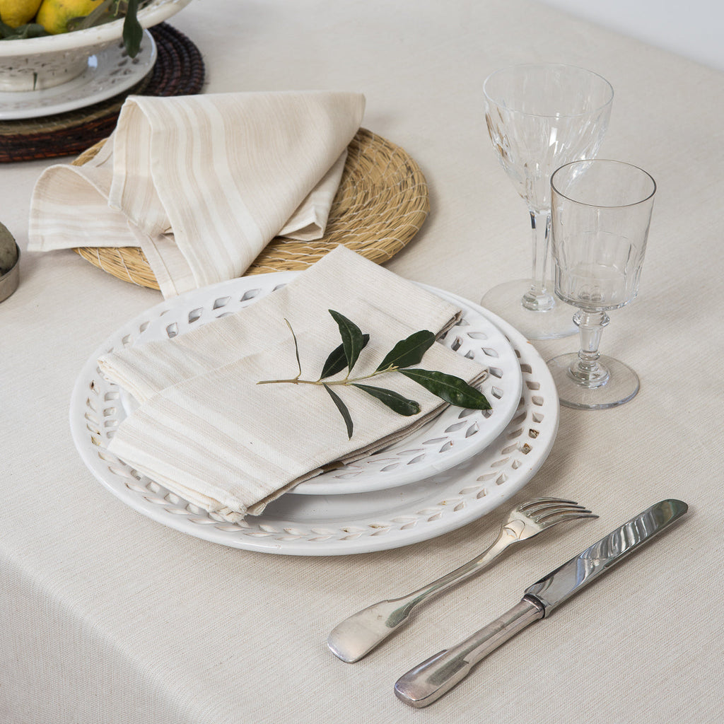 Mahdia - Mantel - Algodón - Lino
