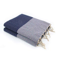 Fouta XXL cotton 200x200 IBIZA denim blue