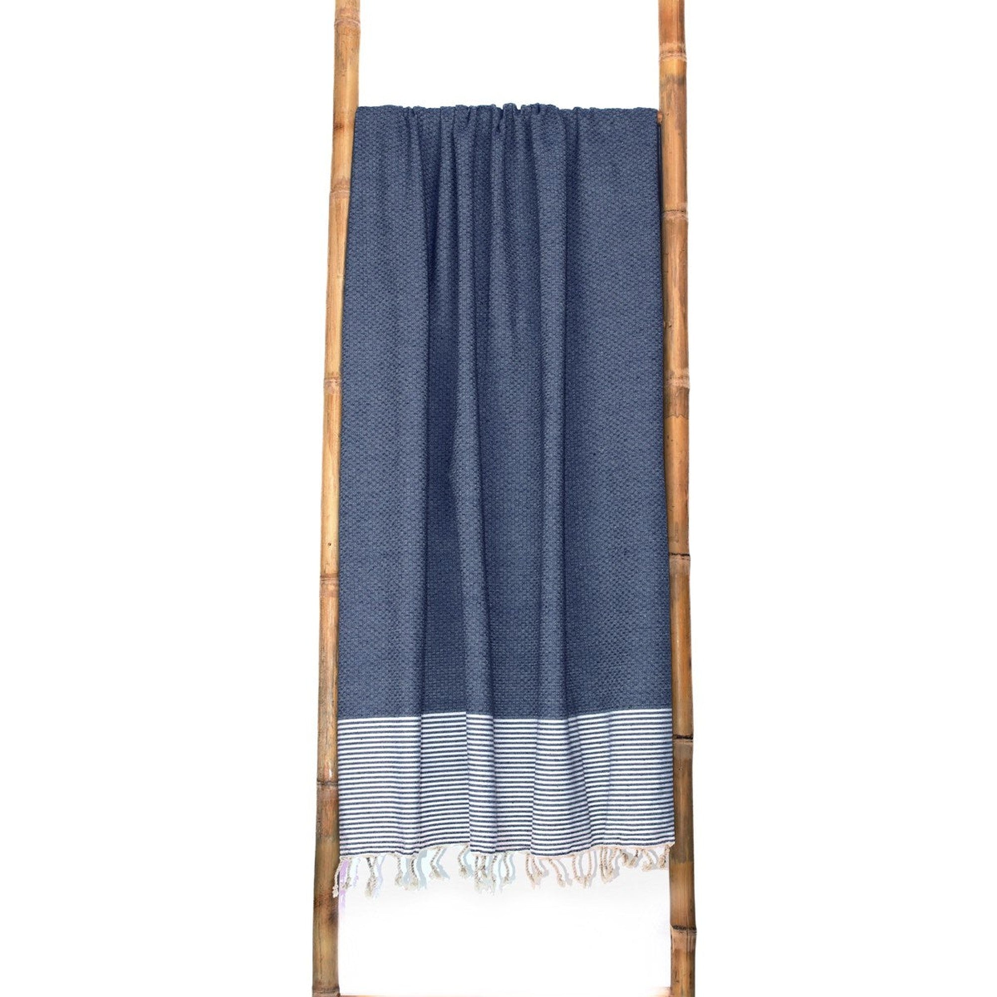 Fouta XXL cotton 200x200 IBIZA denim blue