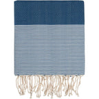 Fouta XXL cotton 200x200 IBIZA denim blue