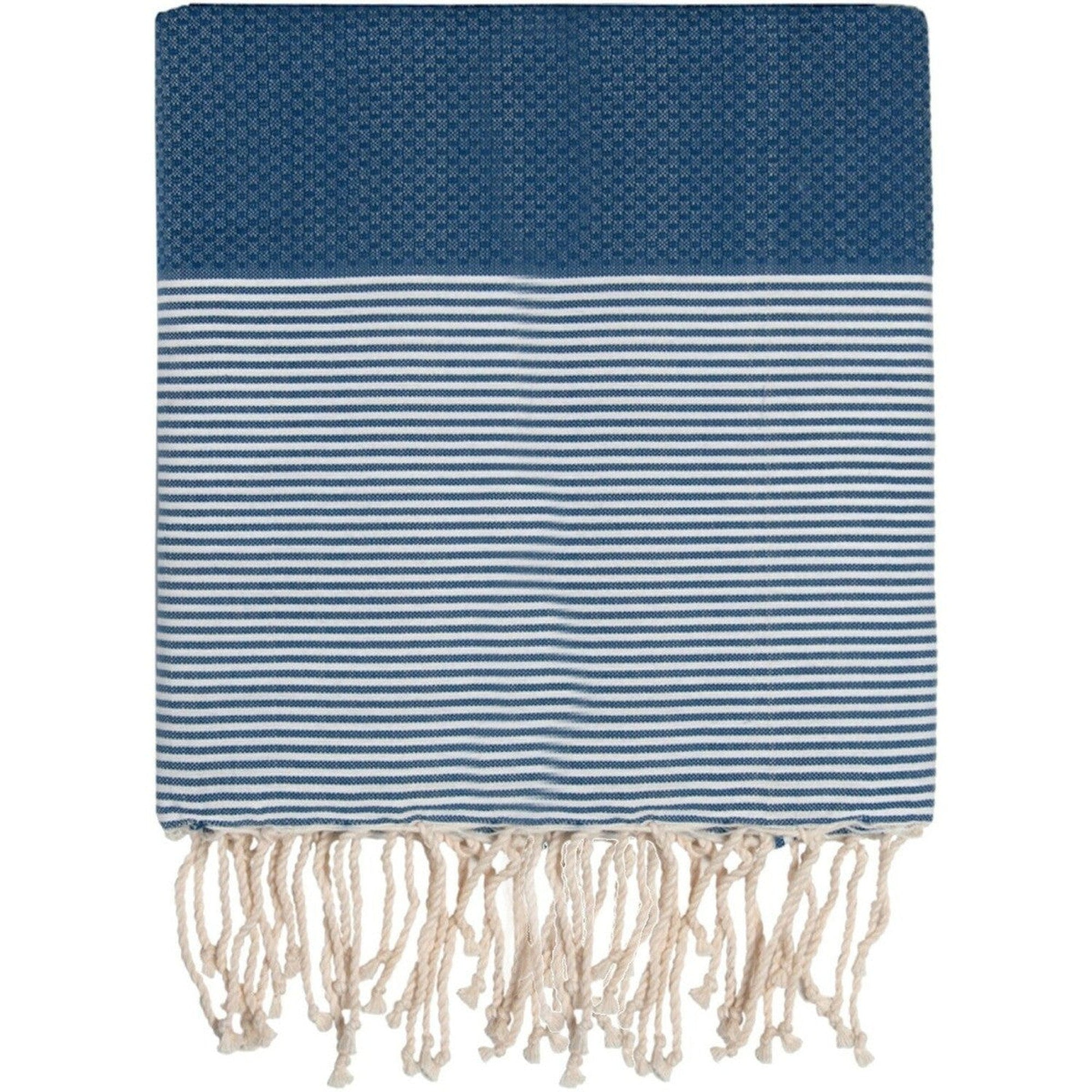 Fouta XXL cotton 200x200 IBIZA denim blue