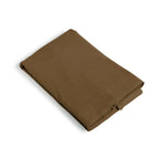 Luna - Drap Plat - Coton Lavé - Noisette