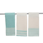 Torchon (X3) Coton 45X70 Mahdia Vert D'Eau
