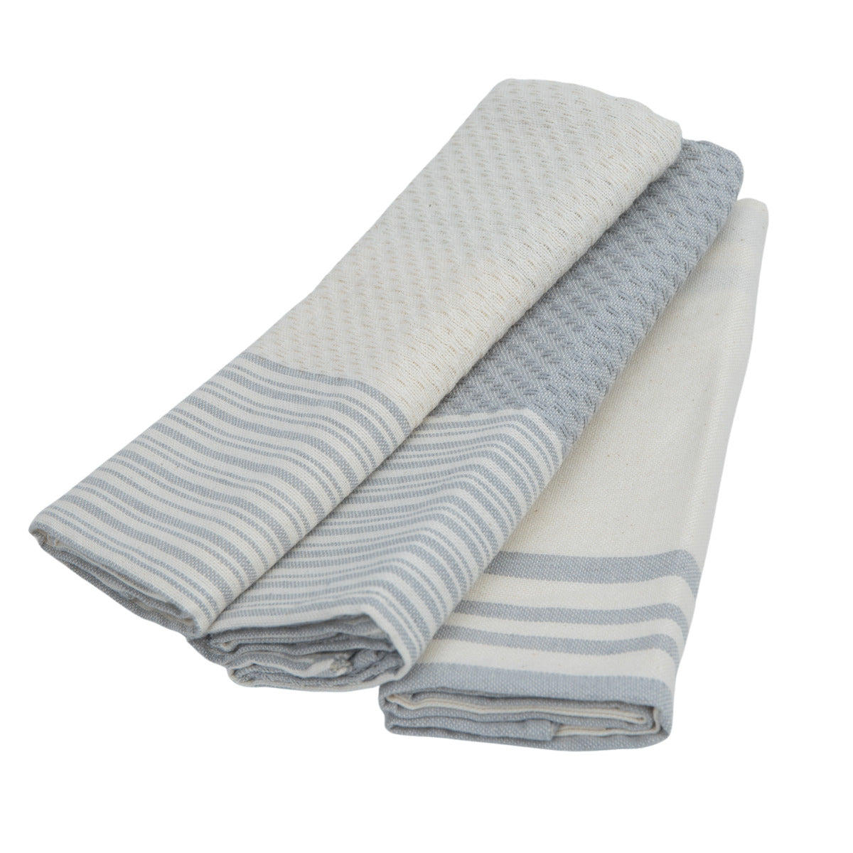 Torchon (X3) Coton 45X70 Mahdia Gris Perle