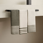 Torchon (X3) Coton 45X70 Mahdia Vert Kaki