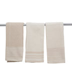 Torchon (X3) Coton 45X70 Mahdia Taupe Clair