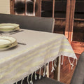 Mantel Hamptons de algodón y lúrex - Beige