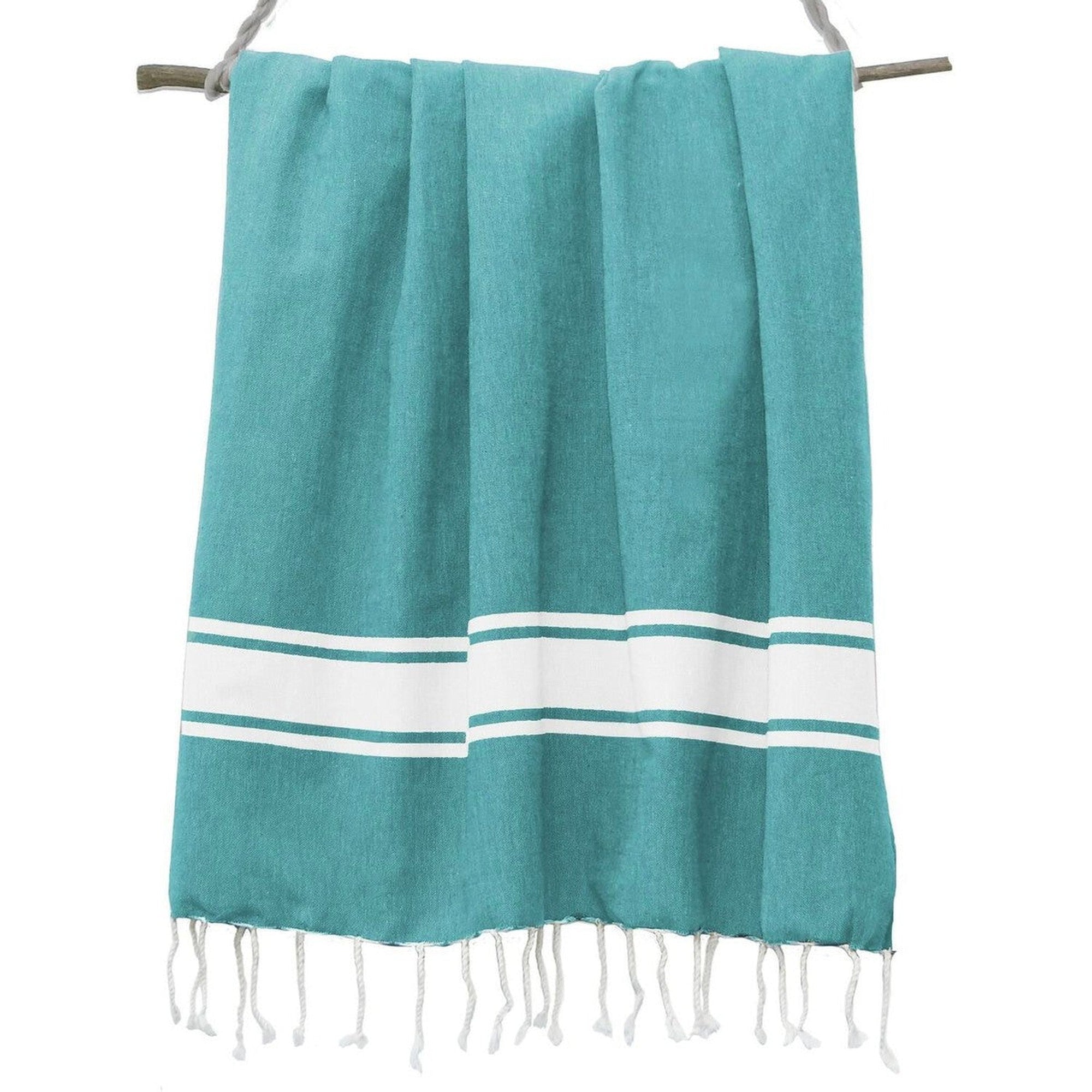Fouta - Algodón - Verde Pato - St Tropez